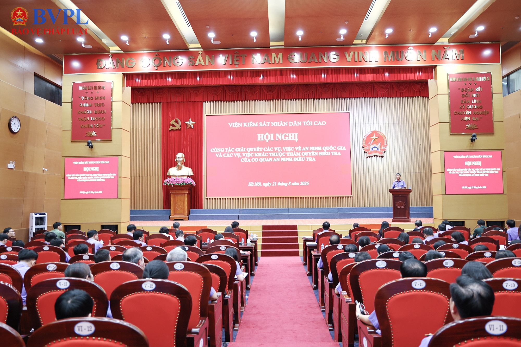 Nâng cao chất lượng công tác giải quyết các vụ, việc về an ninh quốc gia