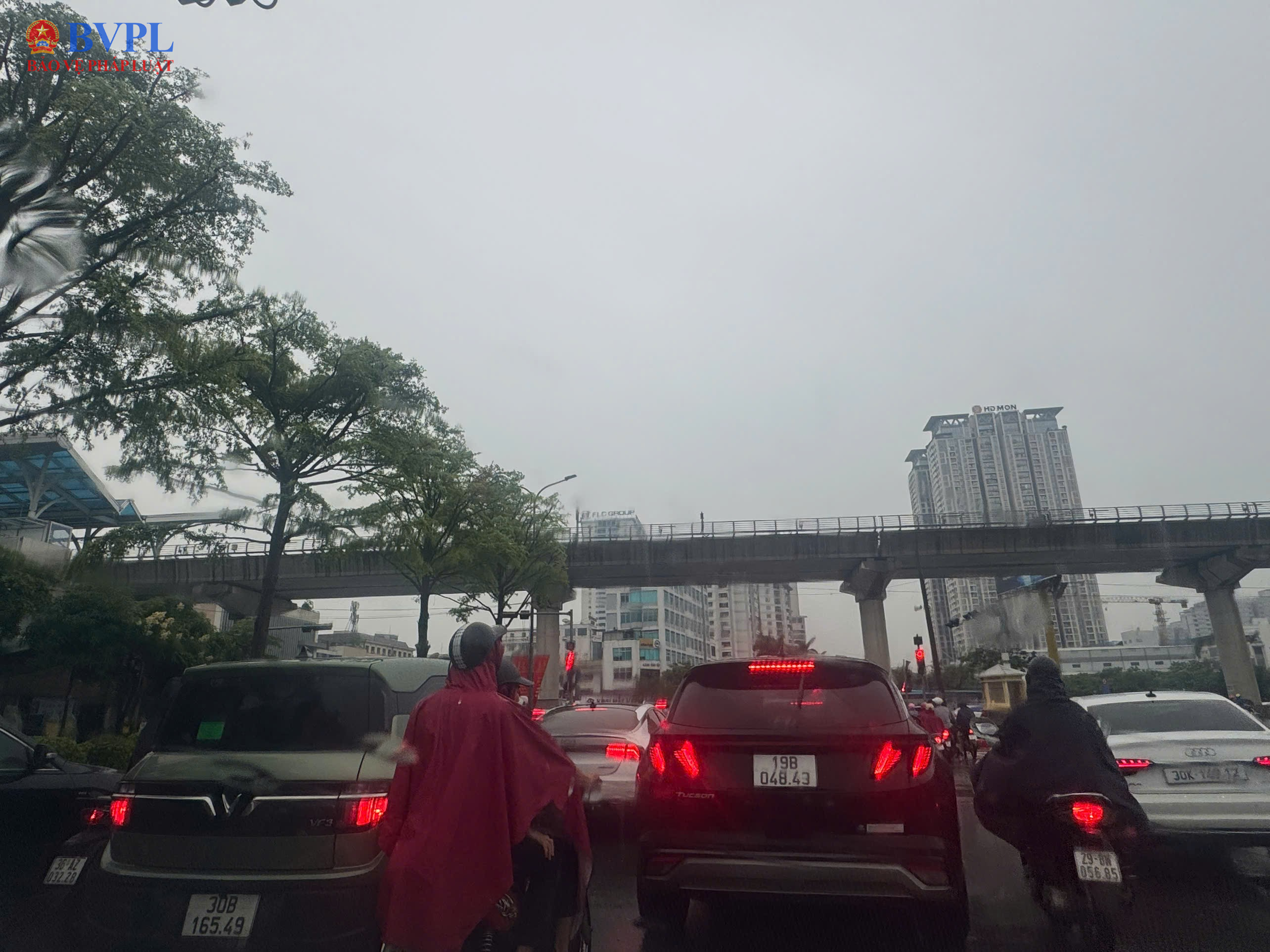 Hà Nội yêu cầu xử lý nhanh các điểm úng ngập do bão số 4