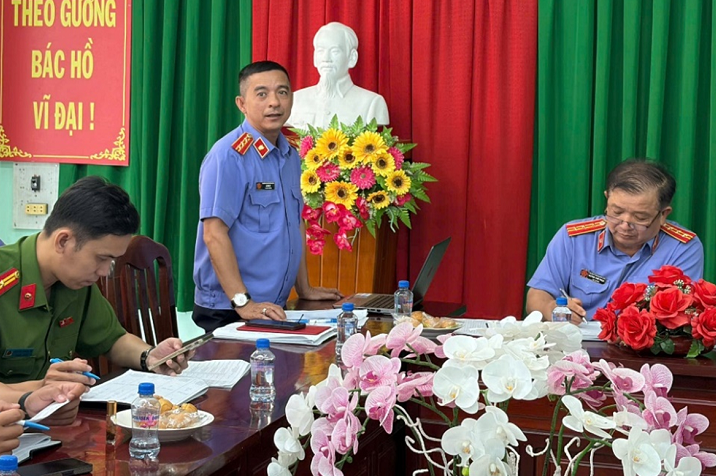 VKSND khu vực 7, tỉnh Đồng Tháp rà soát, giải quyết các vụ việc, vụ án tạm đình chỉ