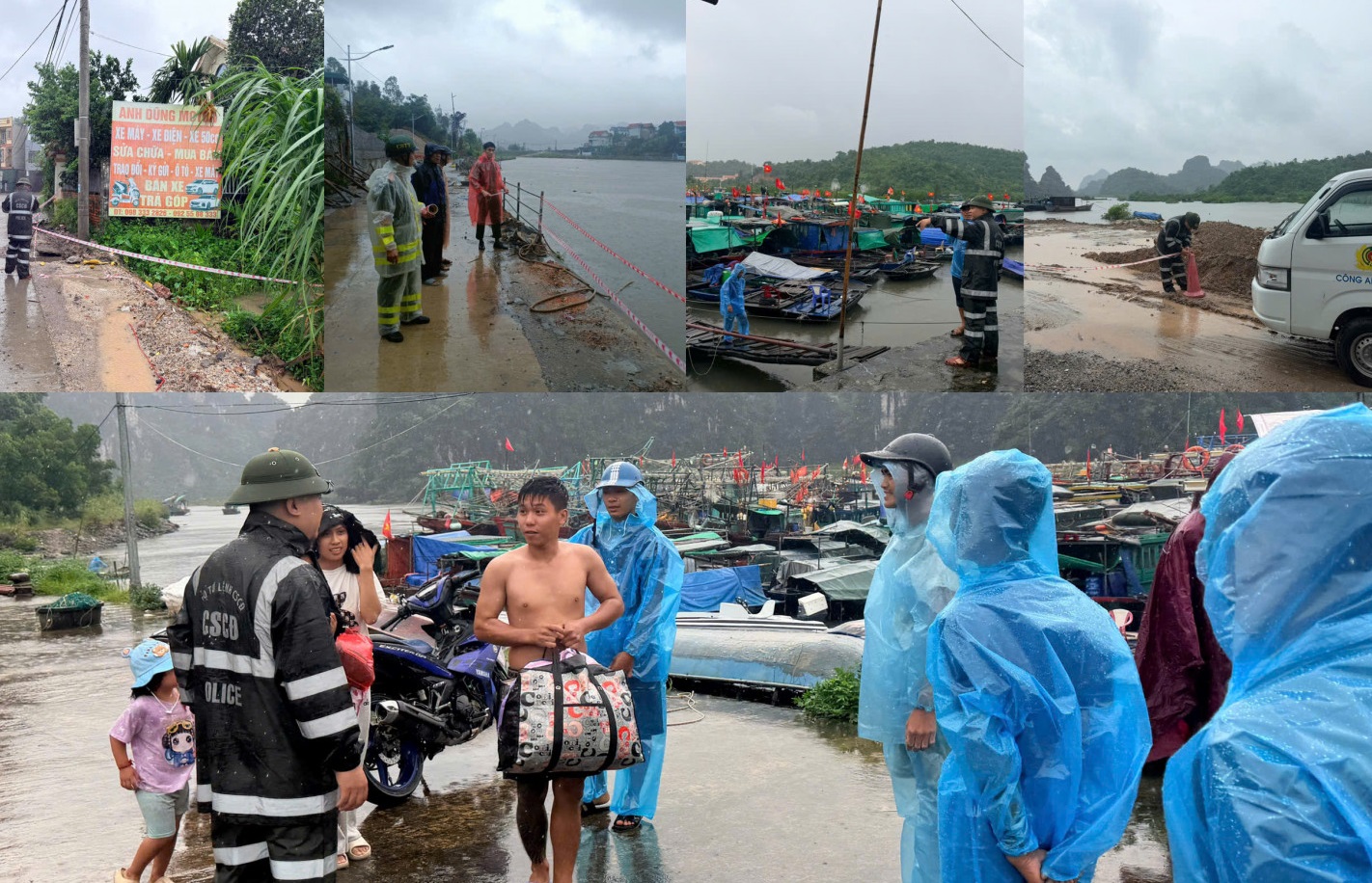 Quảng Ninh huy động lực lượng ứng phó bão số 4