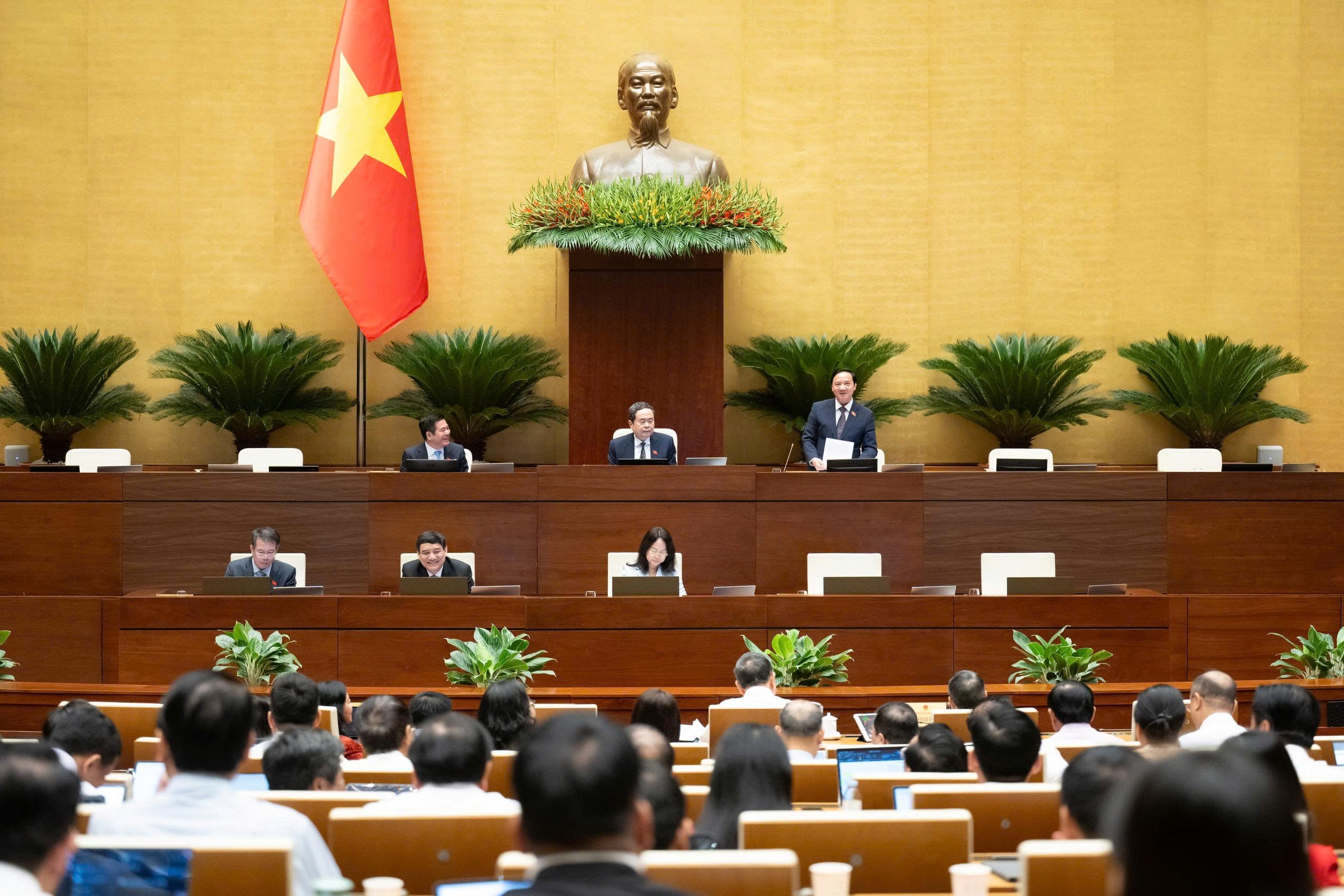 Quốc hội thảo luận về dự án Bộ luật Hình sự sửa đổi