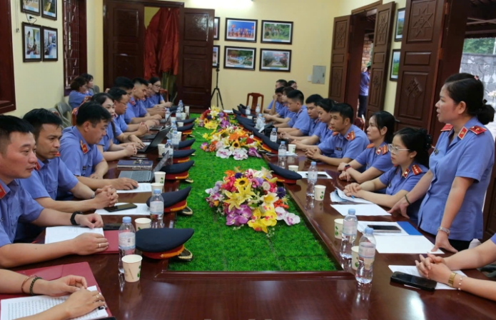 Phối hợp sinh hoạt chuyên đề về thân thế, sự nghiệp đồng chí Hoàng Văn Thụ