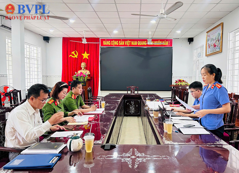 VKSND khu vực 12, tỉnh Lâm Đồng trực tiếp kiểm sát thi hành án hình sự tại cấp xã