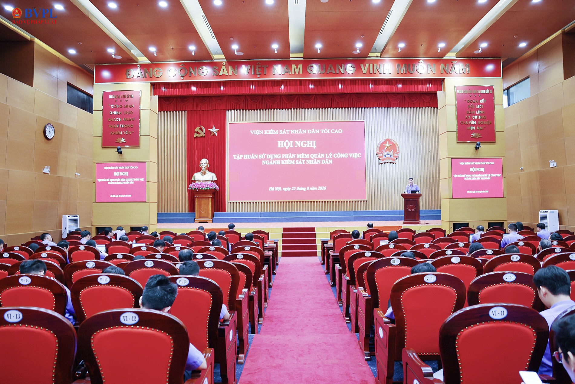 Tập huấn sử dụng phần mềm Quản lý công việc ngành Kiểm sát nhân dân