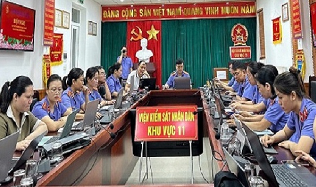 VKSND khu vực 11, tỉnh Phú Thọ triển khai phong trào Bình dân học vụ số