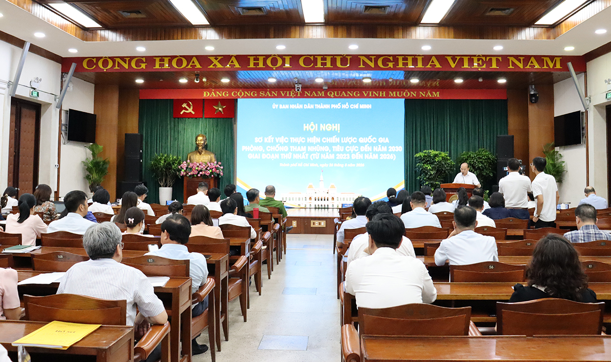 TP Hồ Chí Minh tăng cường phòng, chống tham nhũng, tiêu cực giai đoạn 2026-2030
