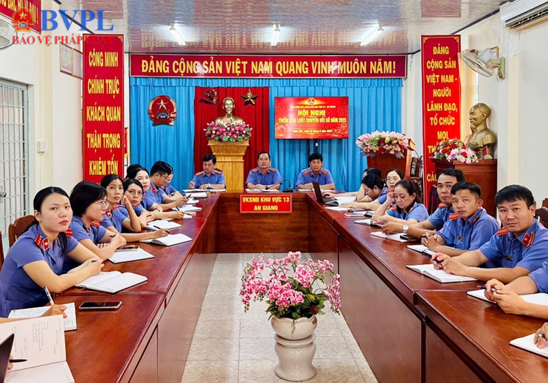 Đưa Luật Chuyển đổi số vào hoạt động nghiệp vụ kiểm sát