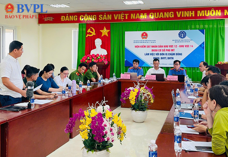 Phối hợp làm việc các đơn vị chậm đóng bảo hiểm xã hội, bảo vệ quyền lợi người lao động
