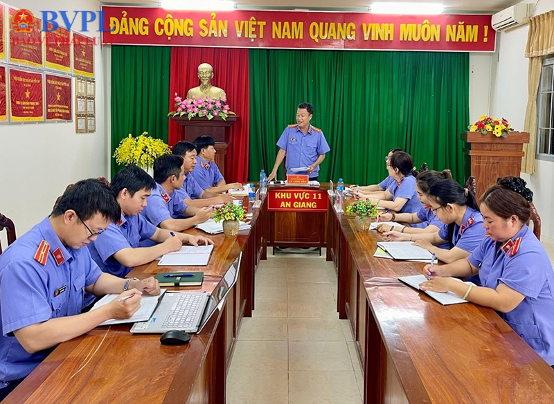 VKSND khu vực 11, tỉnh An Giang tập trung hoàn thành các chỉ tiêu công tác