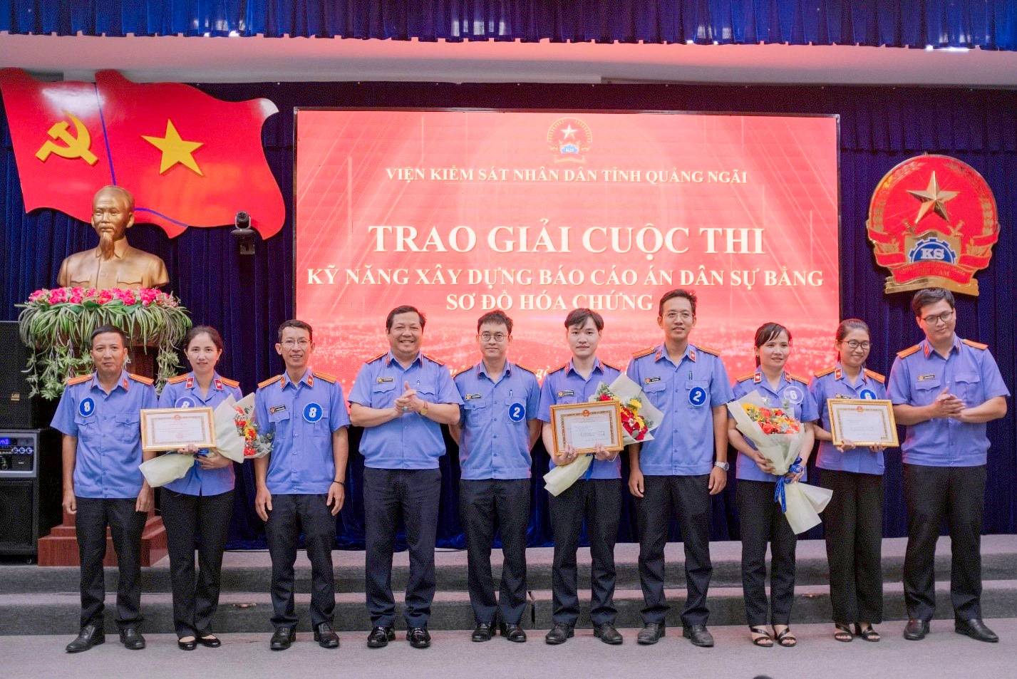 VKSND Khu vực 8, Quảng Ngãi Nâng tầm kiểm sát án dân sự bằng công nghệ số