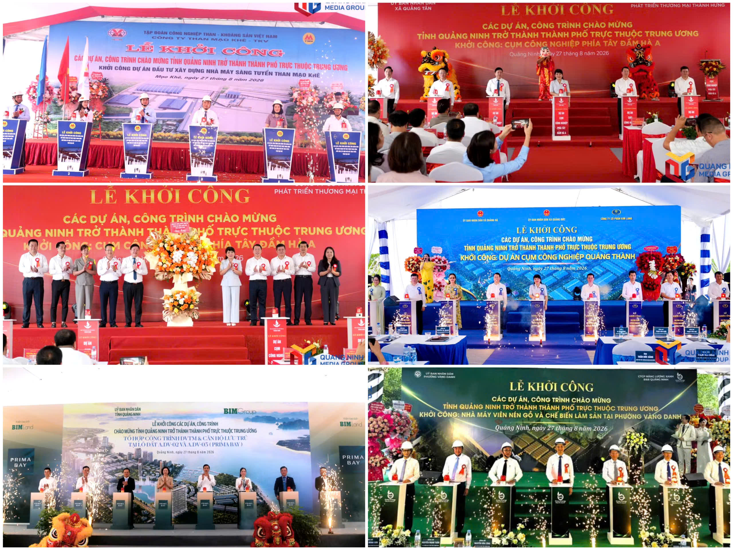 Quảng Ninh khởi công, khánh thành 25 dự án hơn 46 700 tỉ đồng