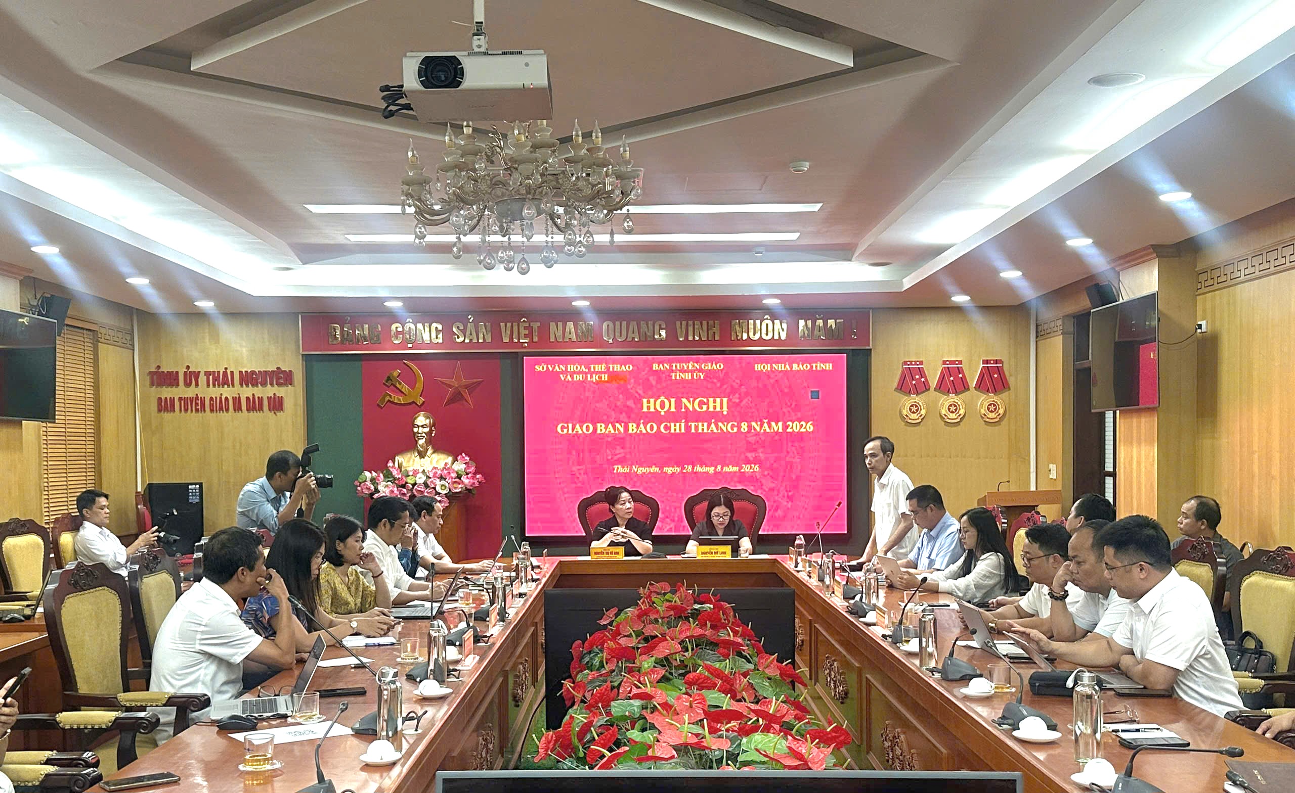 Thái Nguyên cung cấp thông tin báo chí tháng 8 2026