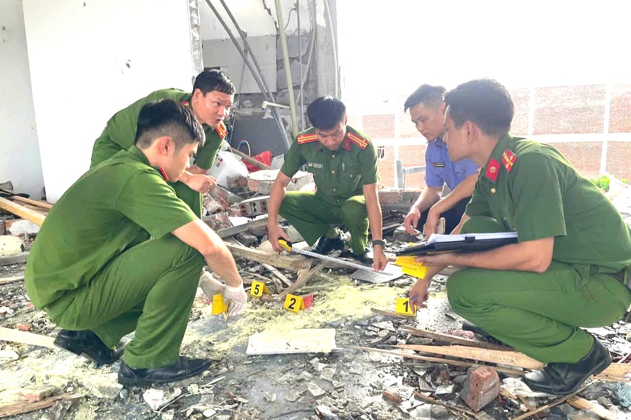 Phú Thọ Điều tra nguyên nhân vụ nổ khiến 4 người thương vong ở khu nhà trọ