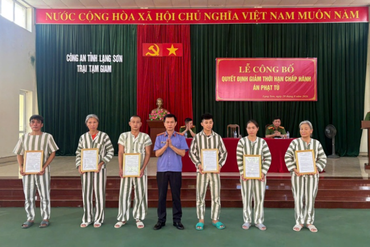 Kiểm sát chặt chẽ việc xét giảm thời hạn chấp hành án phạt tù đợt 2 năm 2026