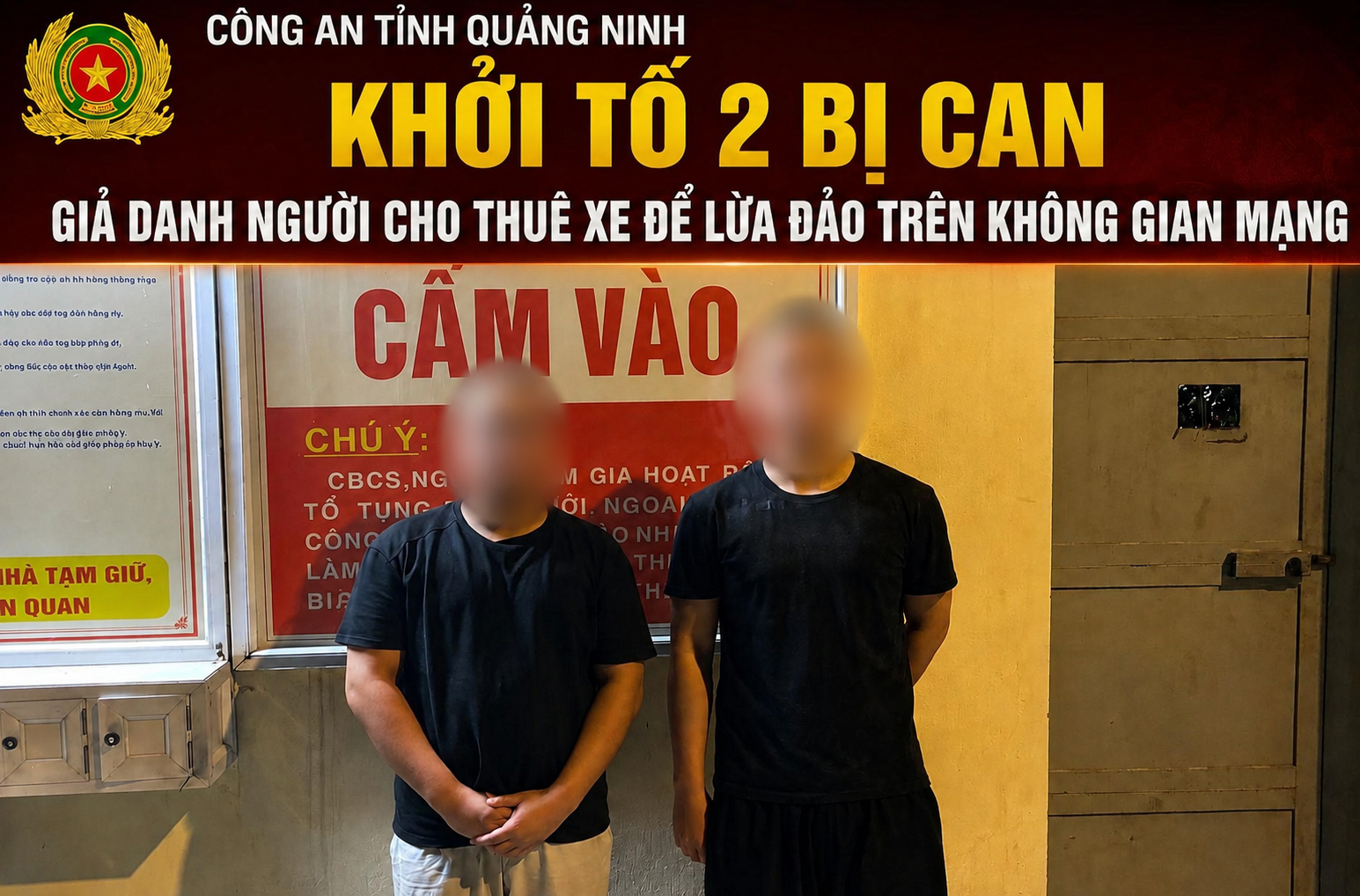 Hai thiếu niên giả danh chủ xe cho thuê tự lái, lừa tiền đặt cọc qua mạng