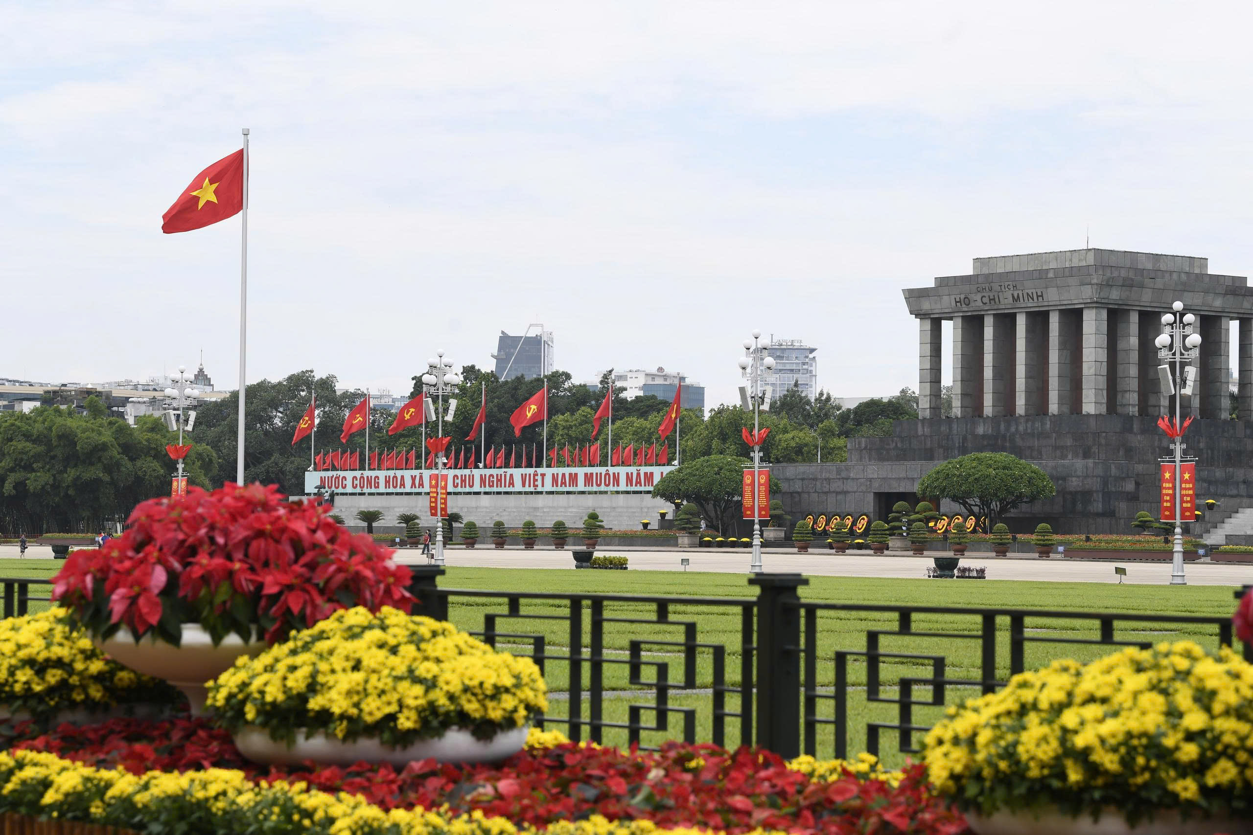 Hà Nội và các địa phương tưng bừng cờ hoa chào mừng ngày Quốc khánh 2 9