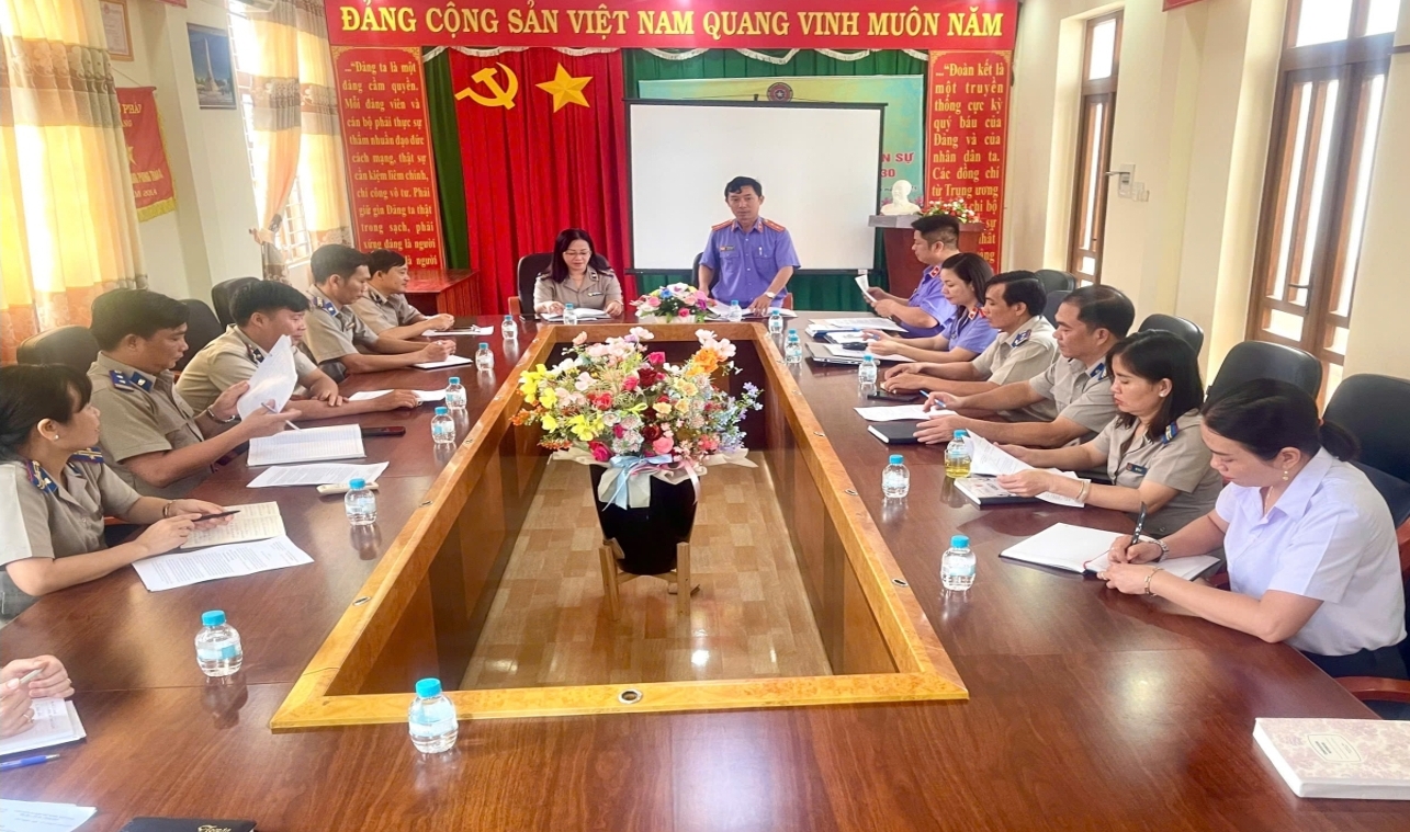 VKSND khu vực 13, TP Đồng Nai trực tiếp kiểm sát hoạt động thi hành án dân sự