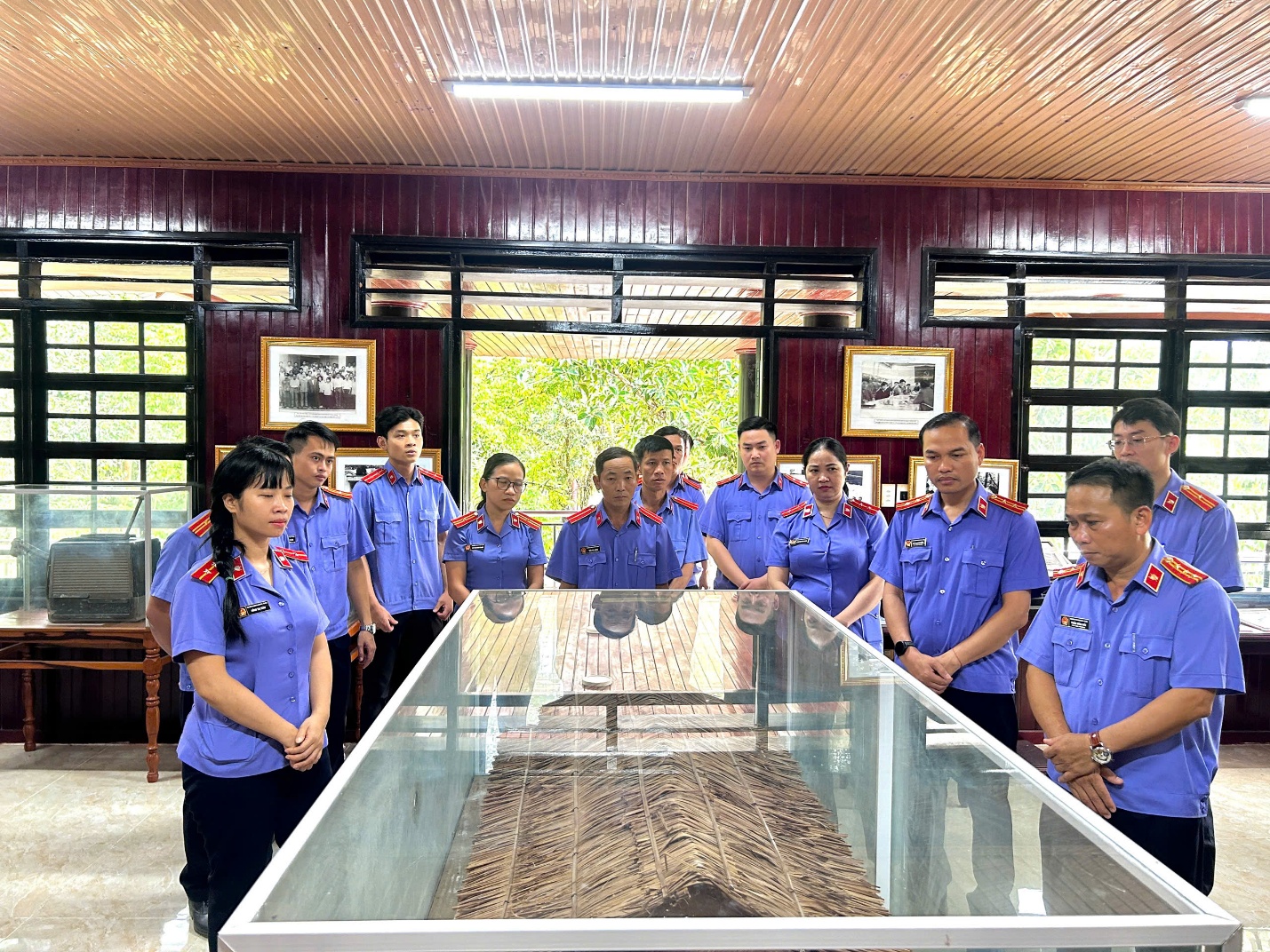 VKSND khu vực 9, TP Đà Nẵng tri ân tại Khu di tích Khu ủy Khu V