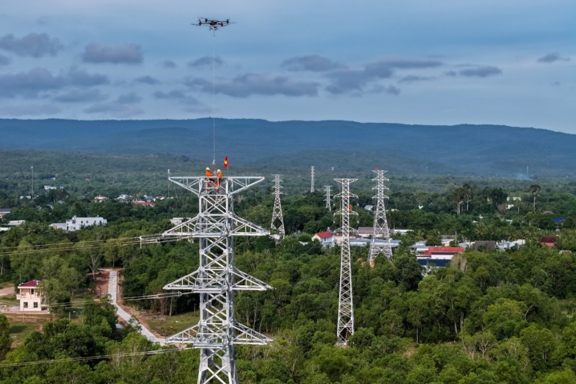 EVNSPC Đóng điện thành công Đường dây 110kV Phú Quốc - Bắc Phú Quốc