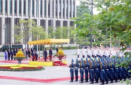 Tổng Bí thư, Chủ tịch nước Tô Lâm chủ trì Lễ đón chính thức Tổng thống Myanmar