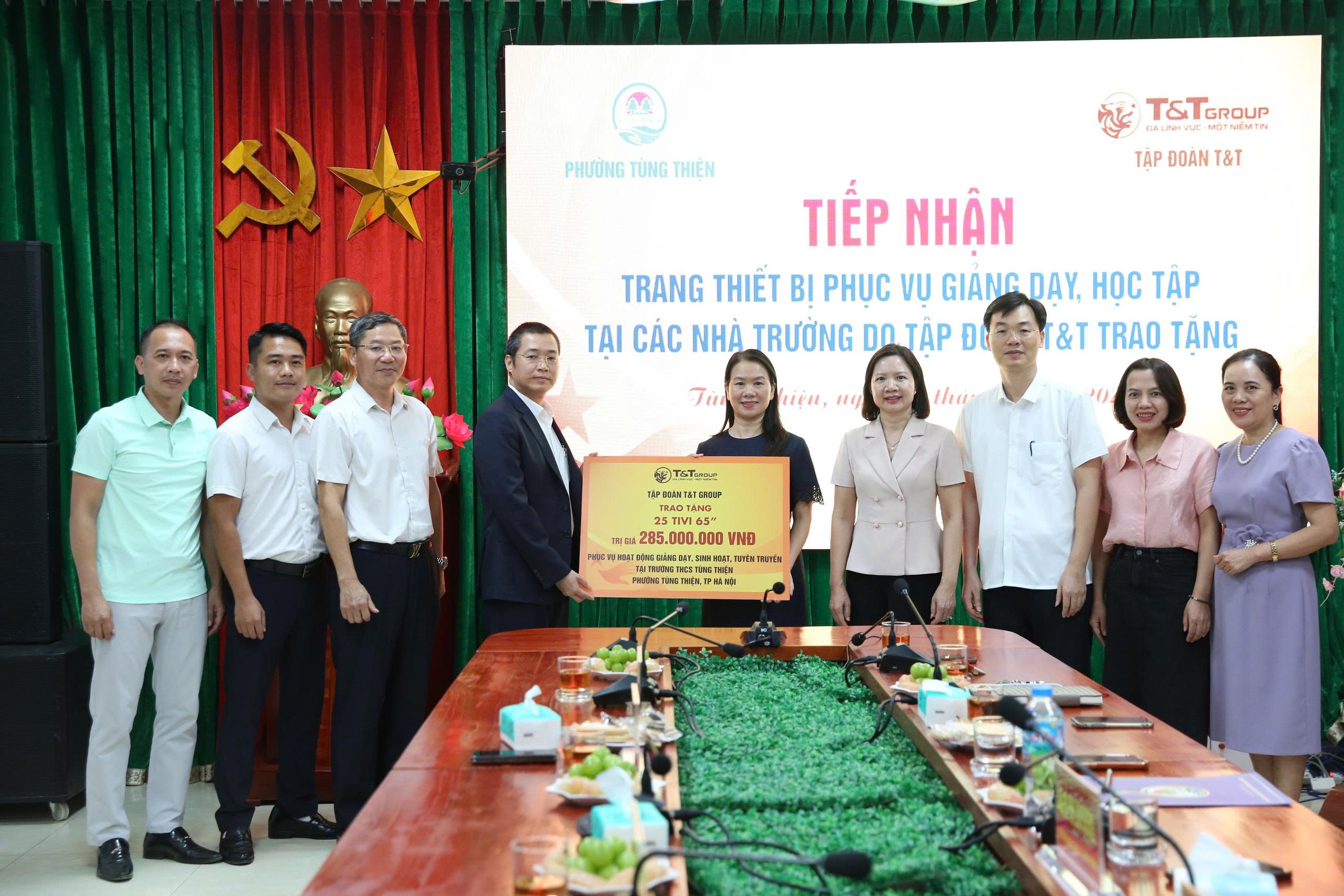 T T Group đồng hành cùng ngành giáo dục trong ngày khai giảng năm học 2026 - 2027
