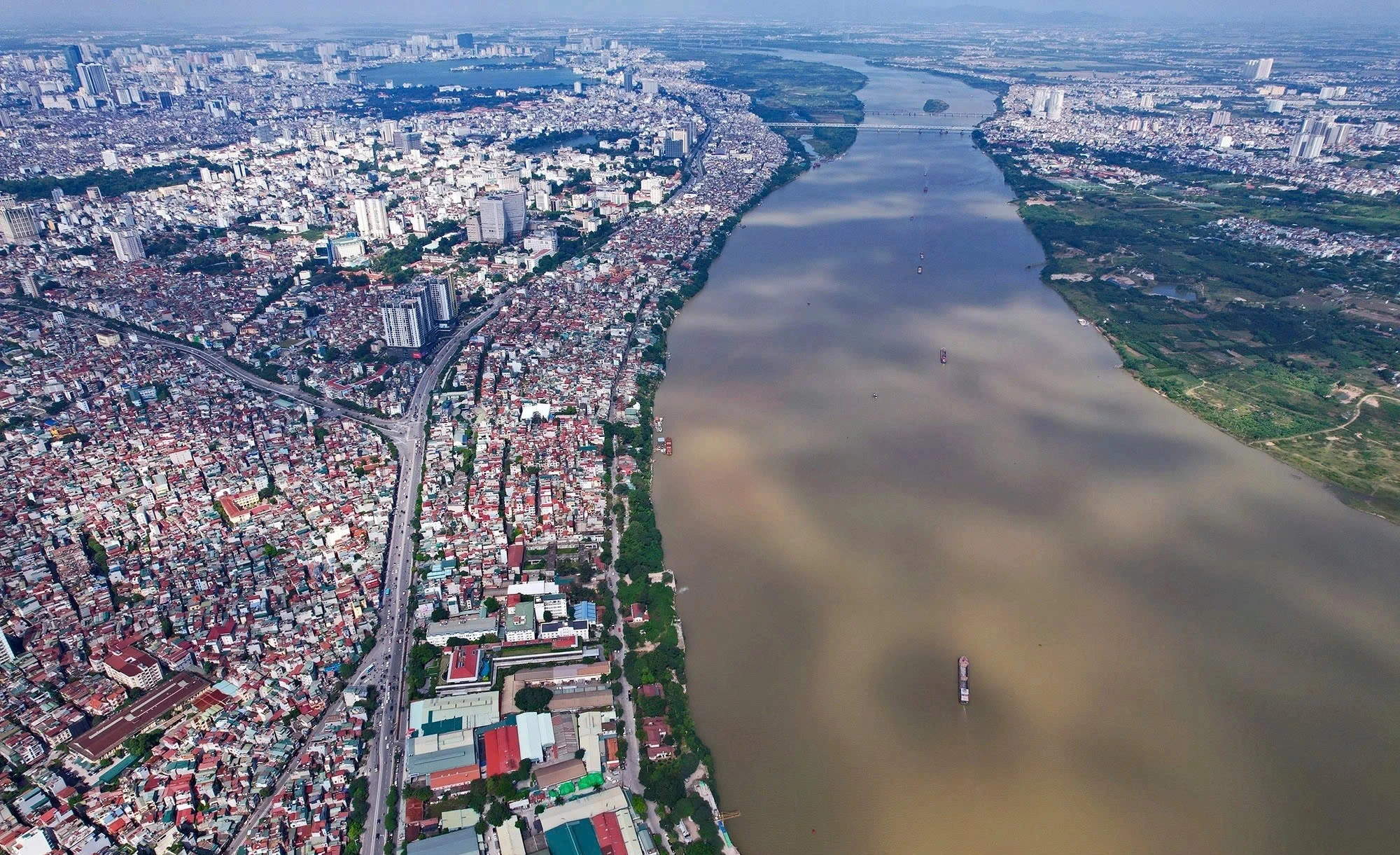 Hà Nội bắt đầu lấy ý kiến quy hoạch phân khu đô thị sông Hồng và phương án hướng tuyến trục Đại lộ cảnh quan