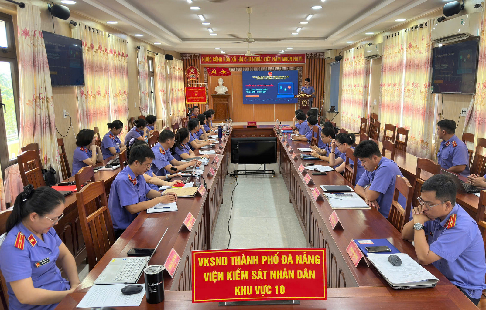 VKSND khu vực 10, TP Đà Nẵng phấn đấu về đích sớm phong trào “Bình dân học vụ số”