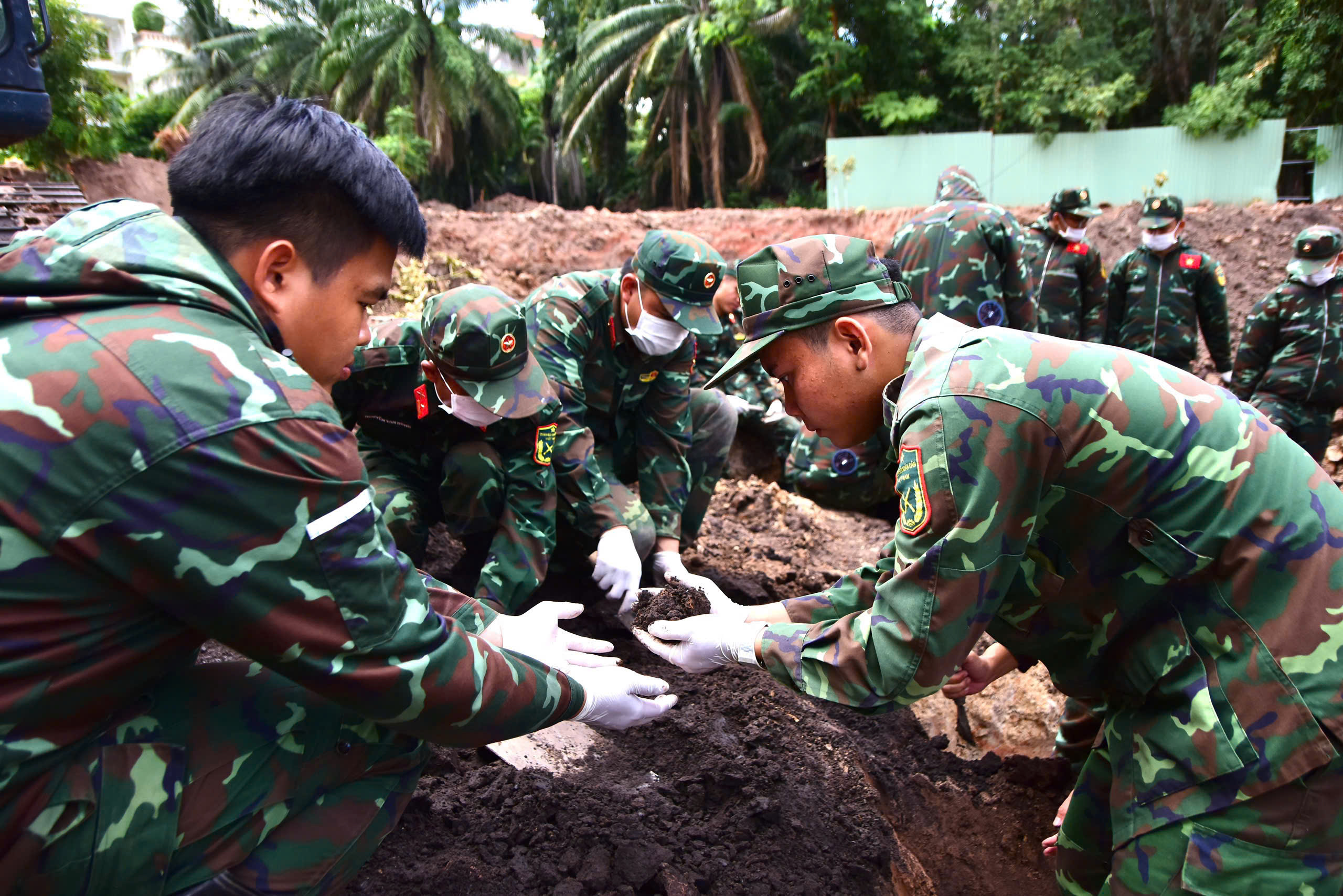 TP Hồ Chí Minh Đã quy tập được 592 bộ hài cốt liệt sĩ tại công viên Lê Thị Riêng