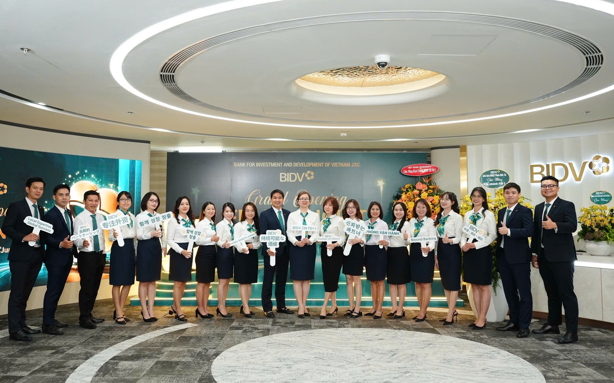 BIDV tiên phong ra mắt chi nhánh dành riêng cho khách hàng FDI