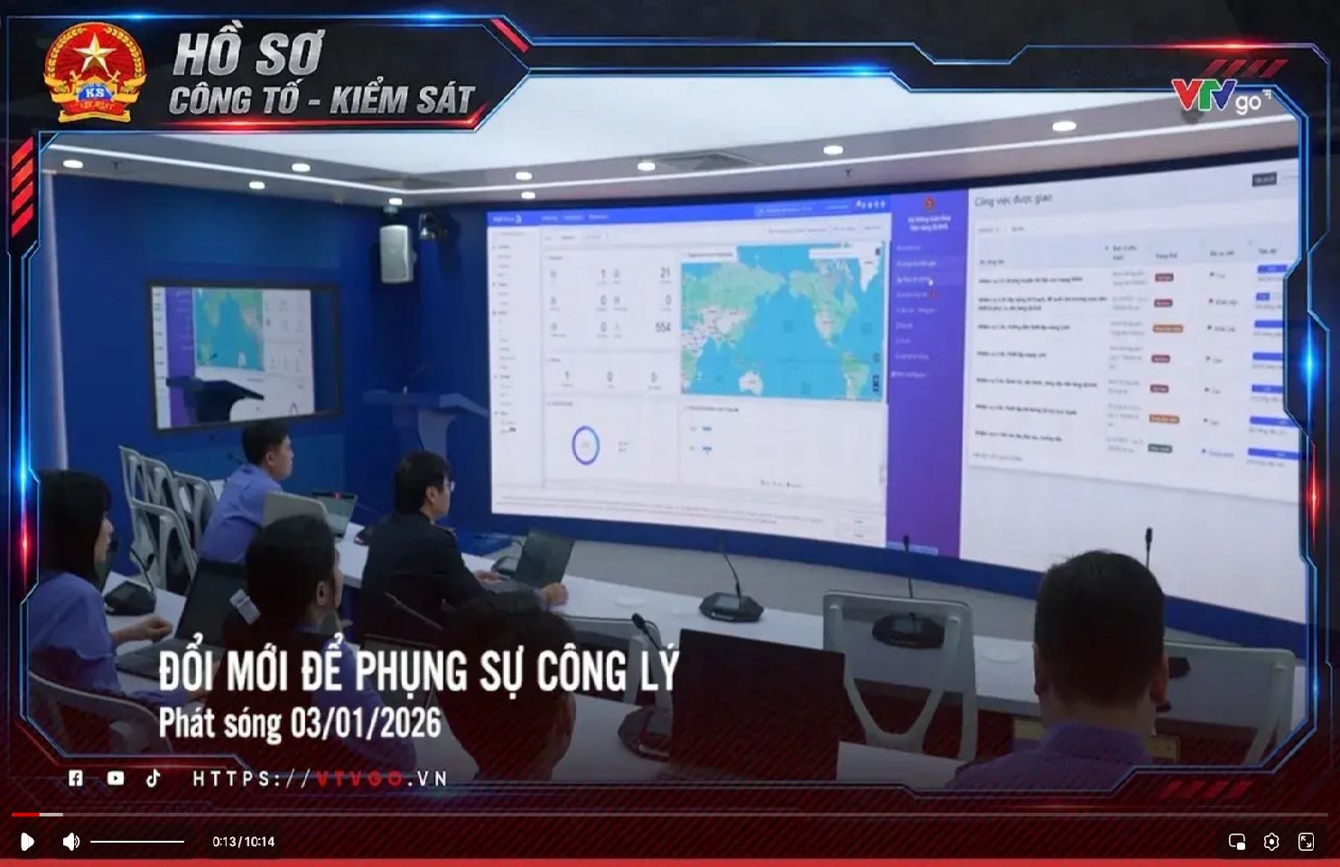 Đổi mới để phục sự công lý