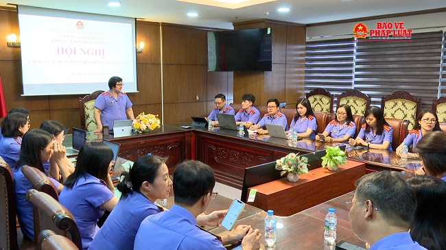 Vụ 12 VKSND tối cao tập huấn sử dụng phần mềm Quản lý công việc theo KPI