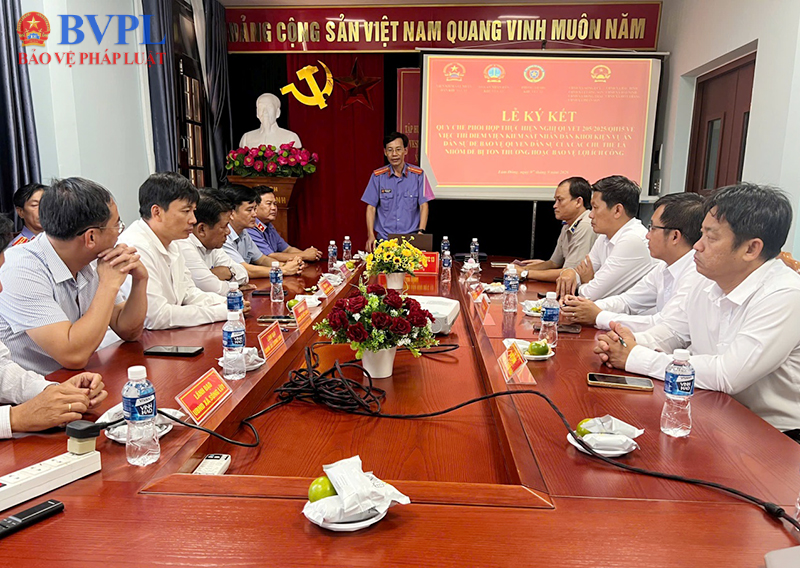 Tăng cường phối hợp bảo vệ lợi ích công, người yếu thế từ cơ sở
