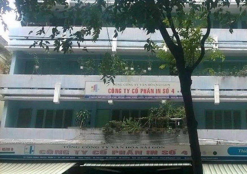 Bãi bỏ Quyết định chuyển hình thức sử dụng đất của Công ty Cổ phần In số 4