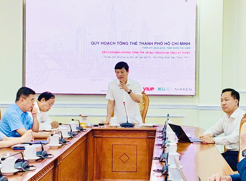 TP Hồ Chí Minh sẽ lập quy hoạch giao thông, cấp thoát nước và xử lý chất thải đến 2050