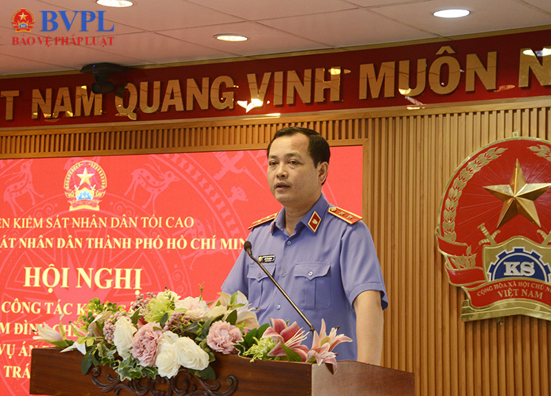 VKSND TP Hồ Chí Minh rút kinh nghiệm án tạm đình chỉ và trả hồ sơ điều tra bổ sung