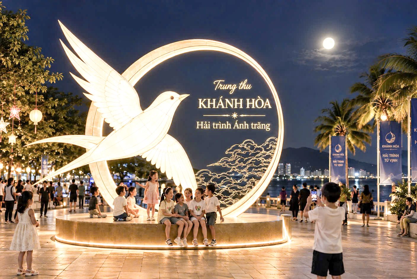 Lần đầu tiên Khánh Hòa tổ chức Lễ hội Trung thu “Hải trình Ánh trăng”