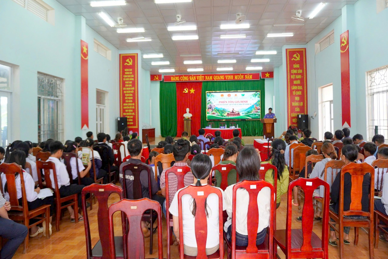 VKSND khu vực 6 tổ chức phiên tòa giả định bảo vệ động vật hoang dã tại Quảng Ngãi