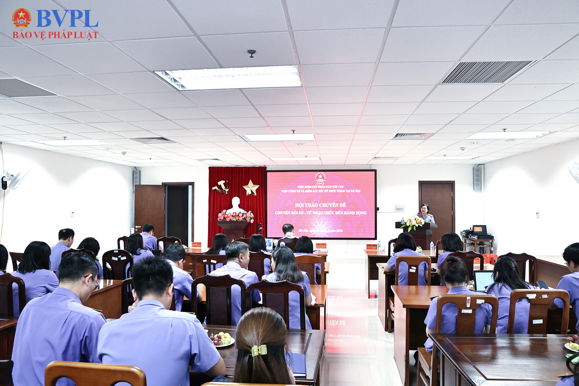 Viện Phúc thẩm 1 tổ chức Hội thảo chuyên đề “Chuyển đổi số- từ nhận thức đến hành động”