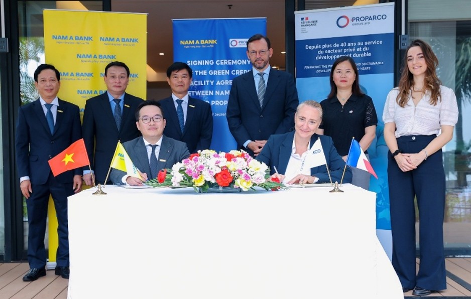 Nam A Bank huy động thành công 30 triệu usd vốn quốc tế từ Proparco
