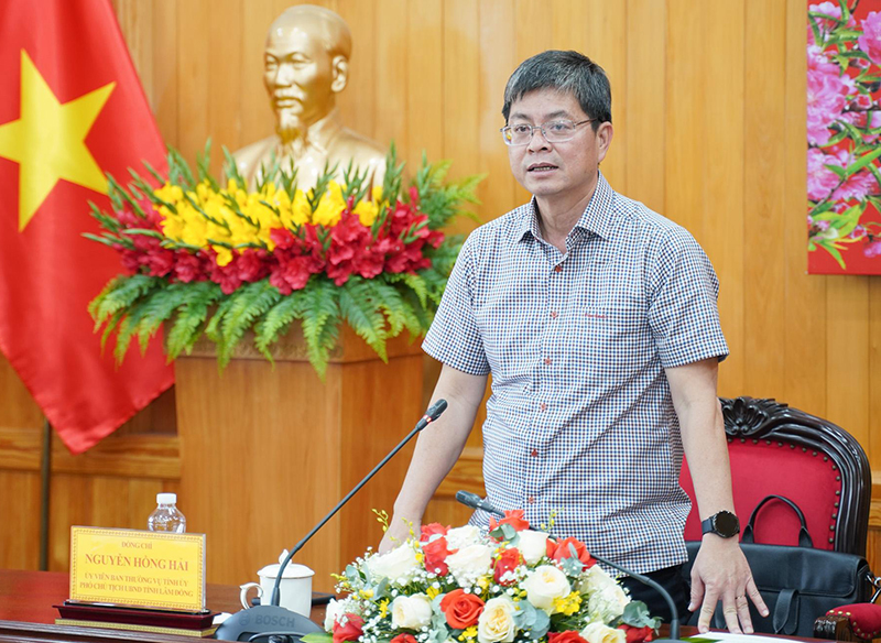 Ông Nguyễn Hồng Hải được phân công làm Phó Chủ tịch Thường trực UBND tỉnh Lâm Đồng