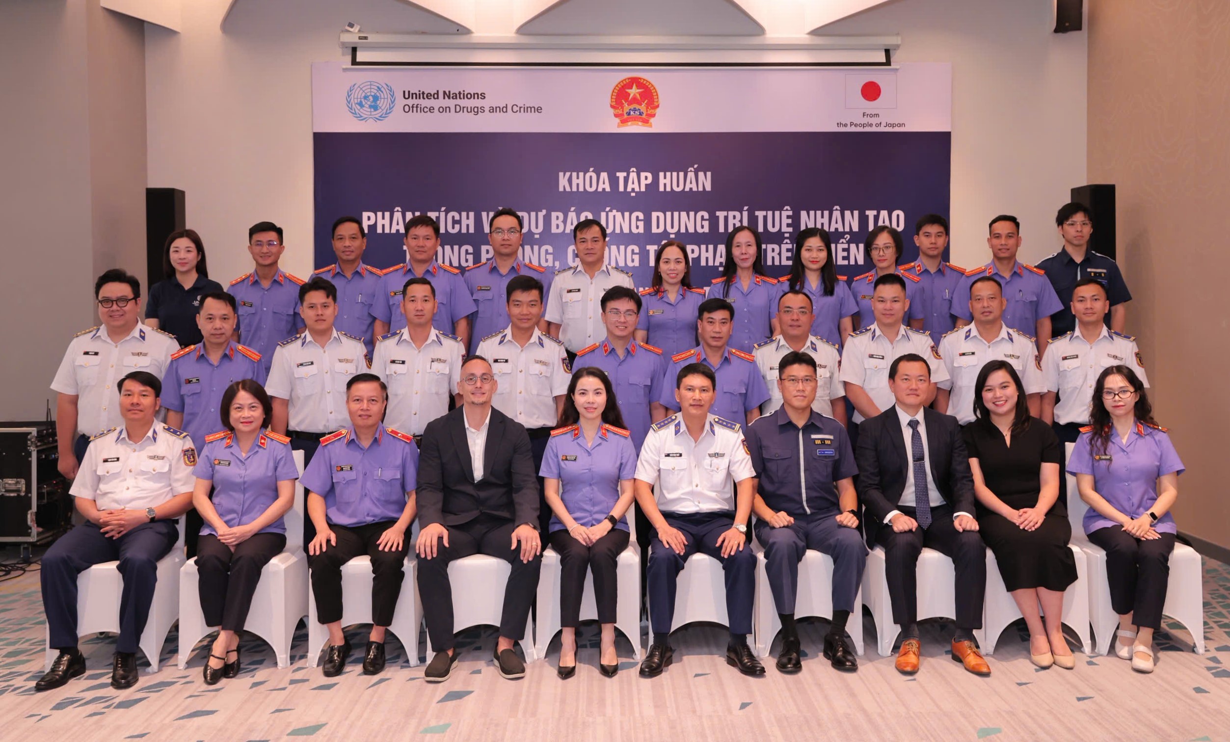 Tập huấn ứng dụng trí tuệ nhân tạo trong phòng, chống tội phạm trên biển