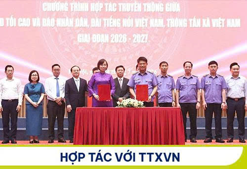 Hợp tác với Thông tấn xã Việt Nam