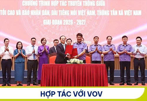 Hợp tác với Đài Tiếng nói Việt Nam