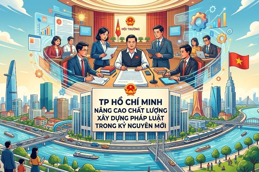 TP Hồ Chí Minh nâng cao chất lượng xây dựng pháp luật trong kỷ nguyên mới