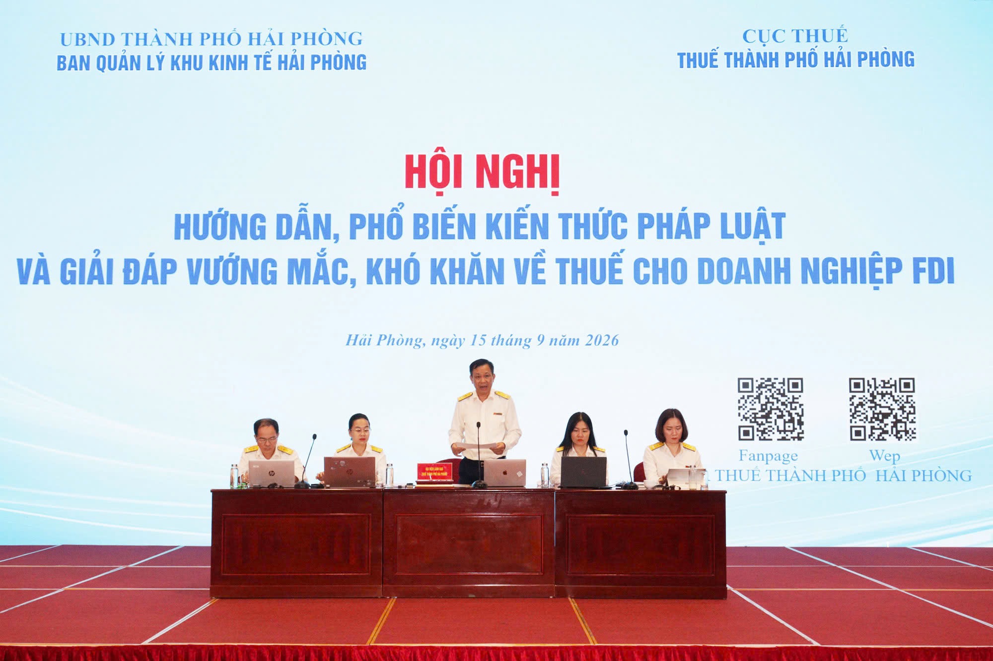Hải Phòng giải đáp vướng mắc về thuế cho doanh nghiệp FDI