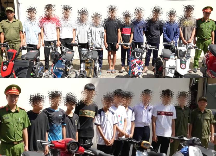 Viện kiểm sát phối hợp làm rõ vai trò của 21 đối tượng tụ tập, đua xe độ chế