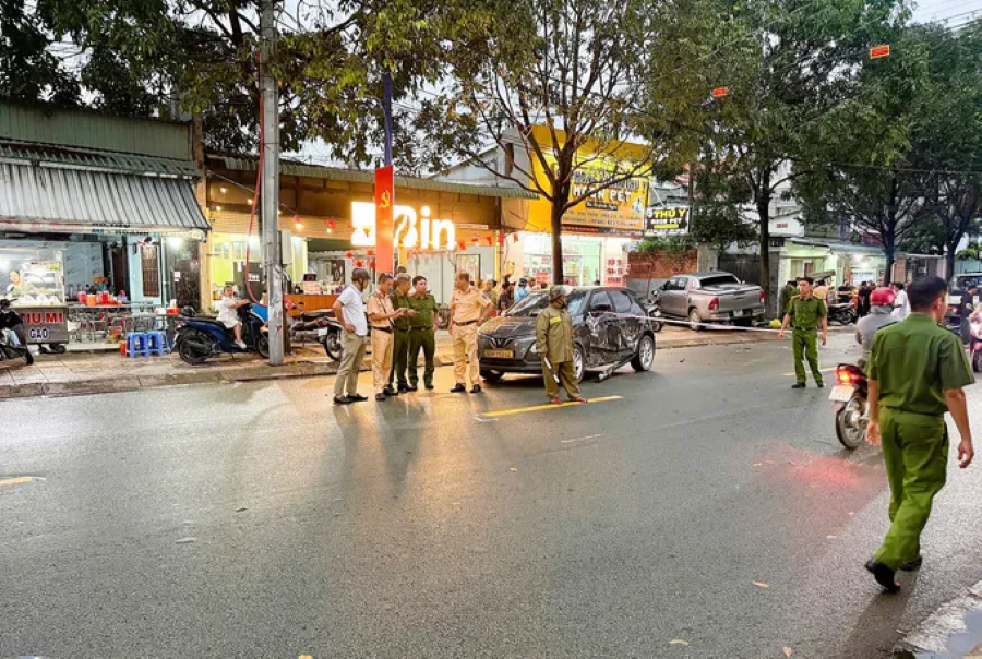 Khởi tố vụ án xe bán tải va chạm liên hoàn khiến 2 người thương vong
