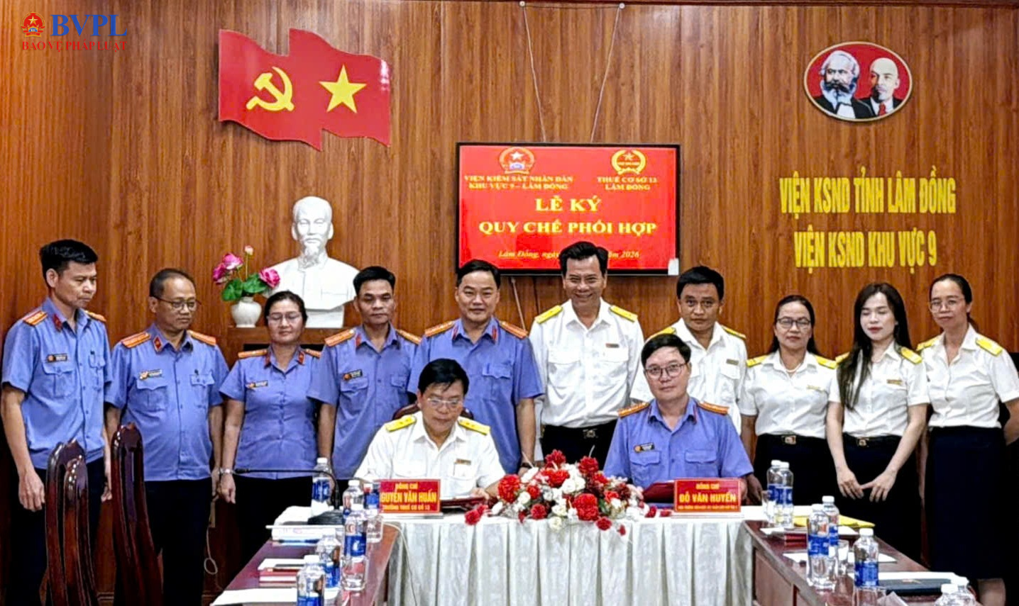 Viện kiểm sát và cơ quan Thuế phối hợp bảo vệ lợi ích công ở Lâm Đồng