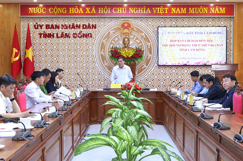 Lâm Đồng đẩy mạnh thu hồi tiền nợ thuế