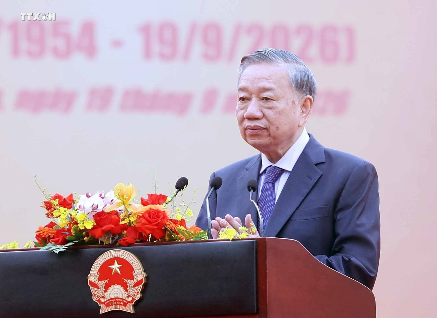 Phát biểu của Tổng Bí thư, Chủ tịch nước Tô Lâm tại Lễ kỷ niệm 72 năm Ngày Bác Hồ về thăm Đền Hùng và khánh thành Tượng đài “Bác Hồ với ngày hội non sông”